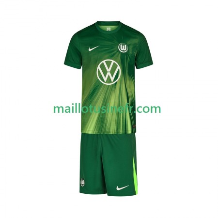 Maillot de Foot VfL Wolfsburg Domicile 2025-26 - Enfant